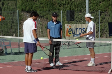 Sorteo en la final del XIII Open Ciudad de Catarroja