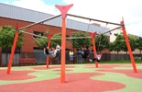 Columpio multiple 5 plazas para parques infantiles