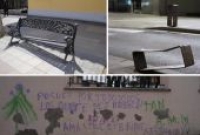 Los daños por vandalismo suponen más de 300.000 euros al año al Ayuntamiento de Salamanca