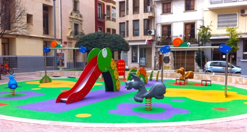 AUNOR: mobiliario urbano y parques infantiles