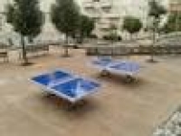 El ayuntamiento de Pontevedra coloca nuevas mesas de ping pong antivandalicas de exterior