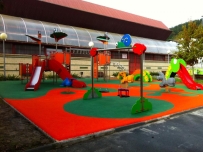 Parques infantiles de acero inoxidable