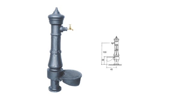 Fuente modelo Romantica