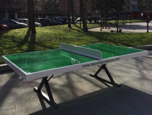 Mesa de ping-pong exterior antivandalica