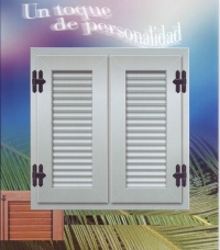 Contraventanas.