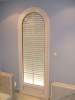 Puerta de PVC con curva superior