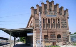 Remodelación de la estación de Algodor en Toledo (España)