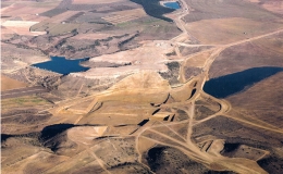 Proyecto del embalse de San Salvador en Huesca (España)