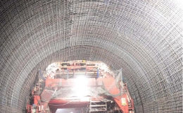 Refuerzo en el túnel de Lilla. Tramo Lleida-Martorell (España)