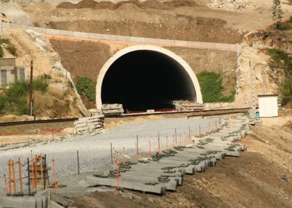 Túnel eje Atlántico de alta velocidad. Tramo Uxes-Pocomaco, A Coruña (España)