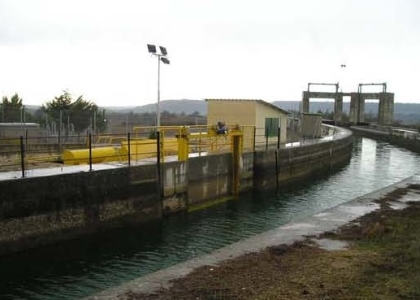 Ampliación de la capacidad de transporte del canal de Cinca en Huesca (España)