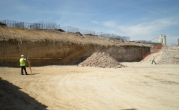 Construcción de nave industrial en el distrito de Vicálvaro (España)