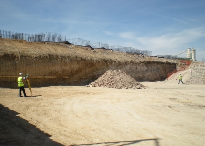 Construcción de nave industrial en el distrito de Vicálvaro (España)