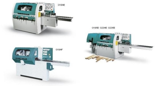 MOLDURERAS G18 y G23  A 4 Y 5 EJES DE 180 Y 230MM.