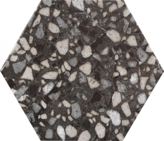 Durstone Six Terrazzo Black