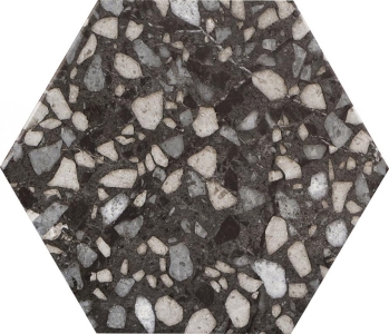 Durstone Six Terrazzo Black