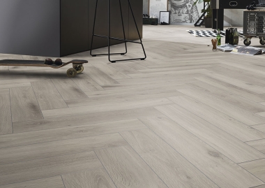 Herringbone Oak Silver D3773